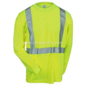 Men's High Visibility Yellow Long Sleeve Shirt